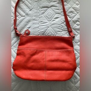 Orange Sak Shoulder Bag